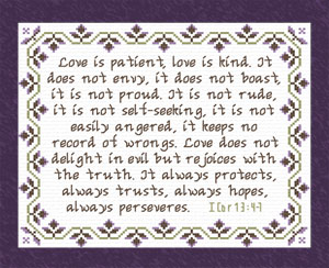 Love Always I Corinthians 13:4-7